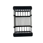 Drija Fregador empotrable de 76.2cm acabado en acero BOLONIA76